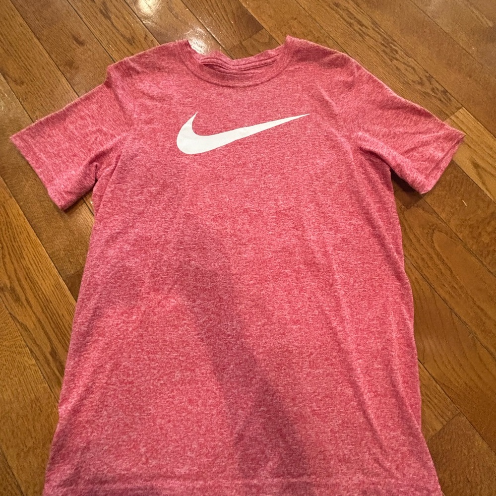 Nike Kids Heathered Red Tee
